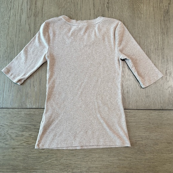 Banana Republic Beige Short Sleeve Sweater Size Small - Picture 8 of 8